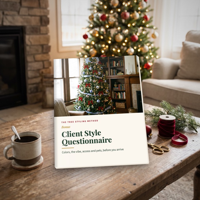 Client Style Questionnaire cover